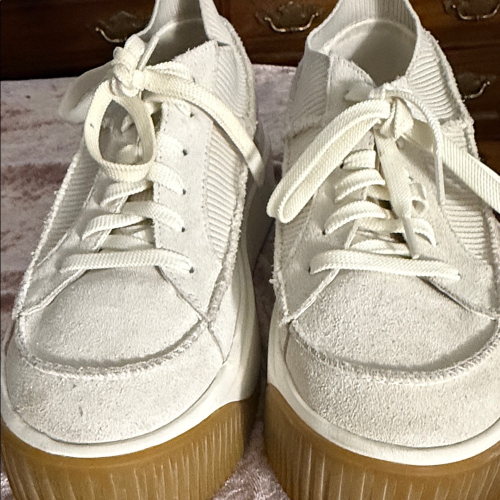 UGG Cream and White Footwear